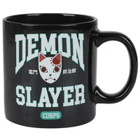 Demon Slayer Corps Black Mug (Ceramic, 16 oz.) - Bioworld- Image 1