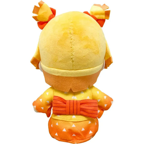 Demon Slayer [Entertainment District Arc] - Sitting Zenitsu Agatsuma With Makeup Plush (7