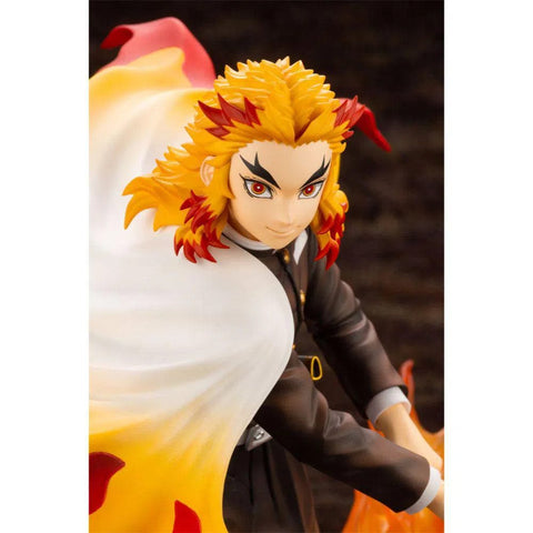 Demon Slayer - Flame Breathing Kyojuro Rengoku Figure (1:8 Scale) - Kotobukiya - ArtFX J Series