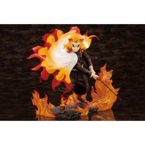 Demon Slayer - Flame Breathing Kyojuro Rengoku Figure (1:8 Scale) - Kotobukiya - ArtFX J Series