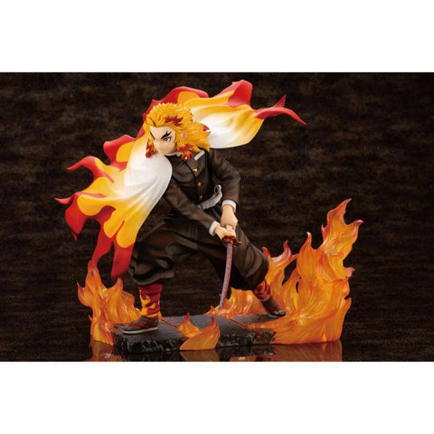 Demon Slayer - Flame Breathing Kyojuro Rengoku Figure (1:8 Scale) - Kotobukiya - ArtFX J Series