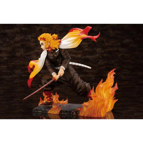 Demon Slayer - Flame Breathing Kyojuro Rengoku Figure (1:8 Scale) - Kotobukiya - ArtFX J Series