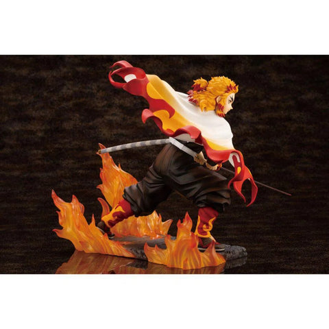 Demon Slayer - Flame Breathing Kyojuro Rengoku Figure (1:8 Scale) - Kotobukiya - ArtFX J Series