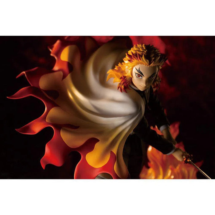 Demon Slayer - Flame Breathing Kyojuro Rengoku Figure (1:8 Scale) - Kotobukiya - ArtFX J Series