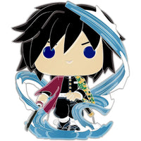 Demon Slayer - Giyu Tomioka Pin Badge (Enamel) - Funko - Pop! Anime Pin Serie...- Image 2