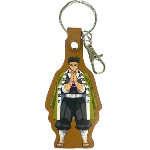Demon Slayer - Gyomei Himejima Keychain (3.5", PU Leather) - Great Eastern Entertainment