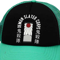 Demon Slayer - Hanafuda Earring Trucker Hat - Bioworld- Image 5