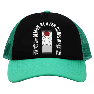 Demon Slayer - Hanafuda Earring Trucker Hat - Bioworld