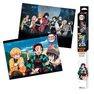 Demon Slayer - Hashira & Friend Trio Boxed Poster Set (20.5