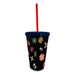 Demon Slayer - Hashira Symbols Tumbler with Straw (Plastic, 16 oz.) - ABYstyle