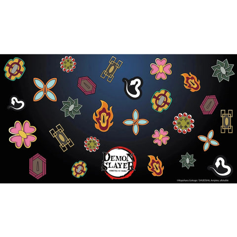 Demon Slayer - Hashira Symbols Tumbler with Straw (Plastic, 16 oz.) - ABYstyle