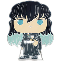 Demon Slayer: Kimetsu No Yaiba - Muichiro Tokito Pin Badge with Stand (Glows ...- Image 2