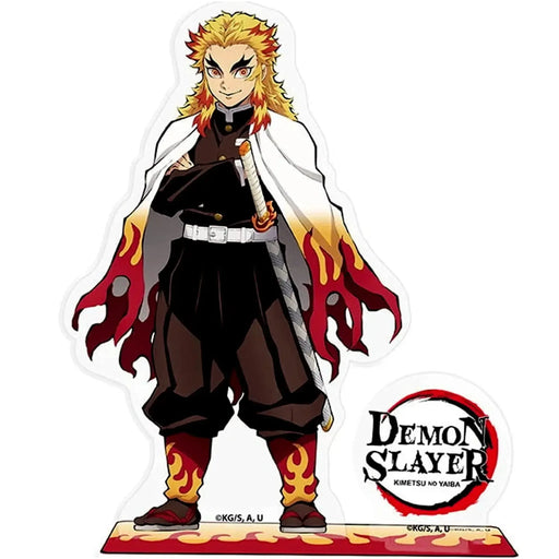 Demon Slayer: Kimetsu no Yaiba - Flame Hashira Rengoku Kyojuro Standee Figure (3.75" Acrylic) - ABYstyle - Acryl Series