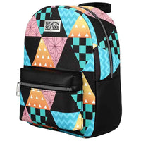 Demon Slayer - Kimono Patterns Mini Backpack - Bioworld- Image 4