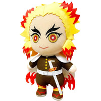 Demon Slayer - Kyojuro Rengoku Plush (8") - Great Eastern Entertainment- Image 3