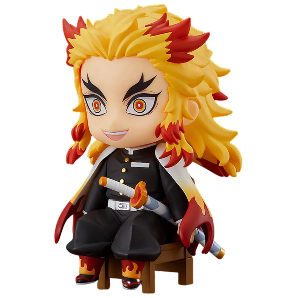 Demon Slayer - Kyojuro Rengoku Sitting Figure - Good Smile Company - Nendoroid Swacchao! Series