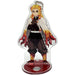 Demon Slayer - Kyojuro Rengoku Standee Figure Keychain (4", Acrylic) - Great Eastern Entertainment