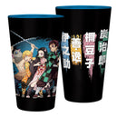 Demon Slayer - Main Character Group Drinking Glass (16 oz.) - ABYstyle