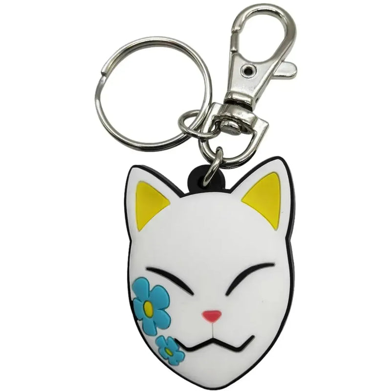 Demon Slayer- Makomo Warding Mask Keychain (1.75