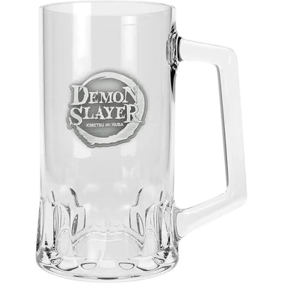 Demon Slayer - Metal Logo Tankard Drinking Glass (16.9 oz.) - ABYstyle