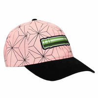 Demon Slayer - Nezuko Bamboo Muzzle Ponytail Baseball Hat - Bioworld- Image 3