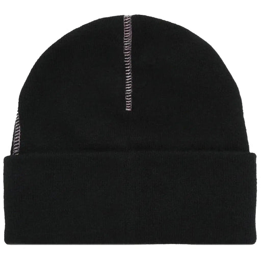 Demon Slayer - Nezuko Patch Black Cuff Beanie Hat - Culturefly