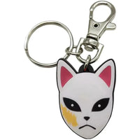 Demon Slayer - Sabito Warding Mask Keychain (1.75", PVC) - Great Eastern Ente...- Image 1