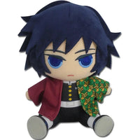 Demon Slayer - Sitting Giyu Tomioka Plush (7") - Great Eastern Entertainment- Image 1