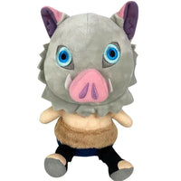 Demon Slayer - Sitting Inosuke Hashibira Plush (7") - Great Eastern Entertain...- Image 1