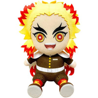 Demon Slayer - Sitting Kyojuro Rengoku Plush (7") - Great Eastern Entertainment- Image 1