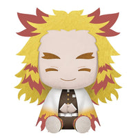 Demon Slayer - Sitting Kyojuro Rengoku Plush (8") - Bandai Spirits [Banpresto]- Image 1