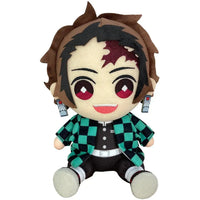 Demon Slayer - Sitting Tanjiro Kamado Plush (7") - Great Eastern Entertainment- Image 1