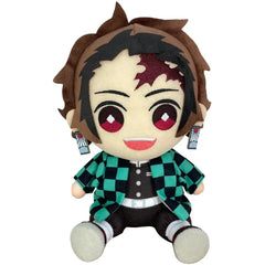 Demon Slayer - Sitting Tanjiro Kamado Plush (7") - Great Eastern Entertainment