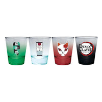 Demon Slayer - Tanjiro 4-Piece Shot Glass Set - ABYstyle- Image 2
