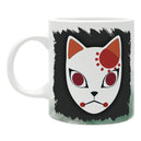 Demon Slayer - Tanjiro & Fox Warding Mask Ceramic Mug (11 oz.) - ABYstyle
