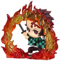 Demon Slayer - Tanjiro Kamado Hinokami Kagura Hold Figure - FuRyu- Image 3
