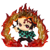 Demon Slayer - Tanjiro Kamado Hinokami Kagura Hold Figure - FuRyu- Image 1