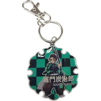 Demon Slayer - Tanjiro Kamado Keychain (2", Metal) - Great Eastern Entertainment- Image 1