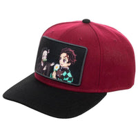 Demon Slayer - Tanjiro & Nezuko Patch Snapback Hat (Sublimated, Pre-Curved Bi...- Image 2