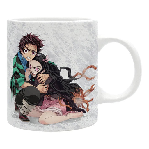 Demon Slayer - Tanjiro & Nezuko Snow Ceramic Mug (11 oz.) - ABYstyle