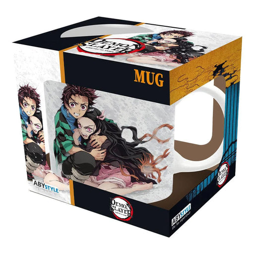 Demon Slayer - Tanjiro & Nezuko Snow Ceramic Mug (11 oz.) - ABYstyle