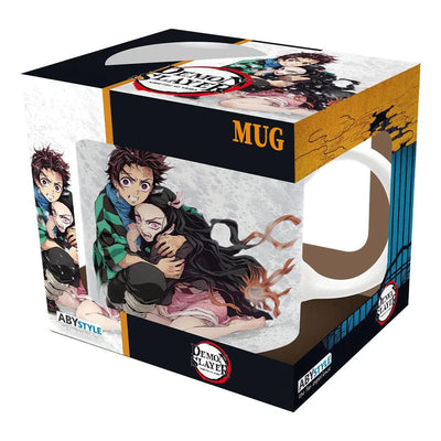 Demon Slayer - Tanjiro & Nezuko Snow Scene Ceramic Mug (11 oz.) - ABYstyle