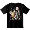 Demon Slayer - Tanjiro, Nezuko, Zenitsu & Inosuke Group Unisex T-Shirt - ABYstyle