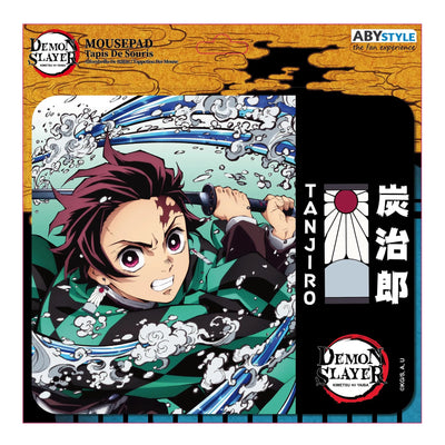 Demon Slayer - Tanjiro Water Breathing Mousepad (9.25