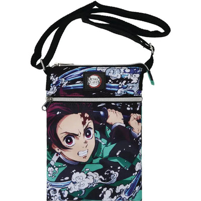 Demon Slayer - Water Breathing Tanjiro Kamado Cross Body Passport Bag - Funko [Loungefly]