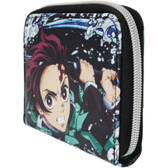 Demon Slayer - Water Breathing Tanjiro Kamado Kimono Pattern Wallet - Funko - Loungefly Series