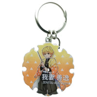 Demon Slayer - Zenitsu Agatsuma Keychain (2", Metal) - Great Eastern Entertai...- Image 1