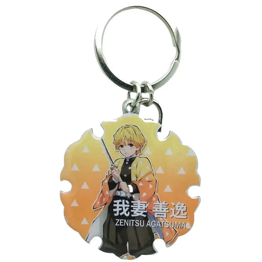 Demon Slayer - Zenitsu Agatsuma Keychain (2", Metal) - Great Eastern Entertainment