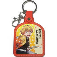 Demon Slayer - Zenitsu Agatsuma Keychain (3", PU Leather) - Great Eastern Ent...- Image 1