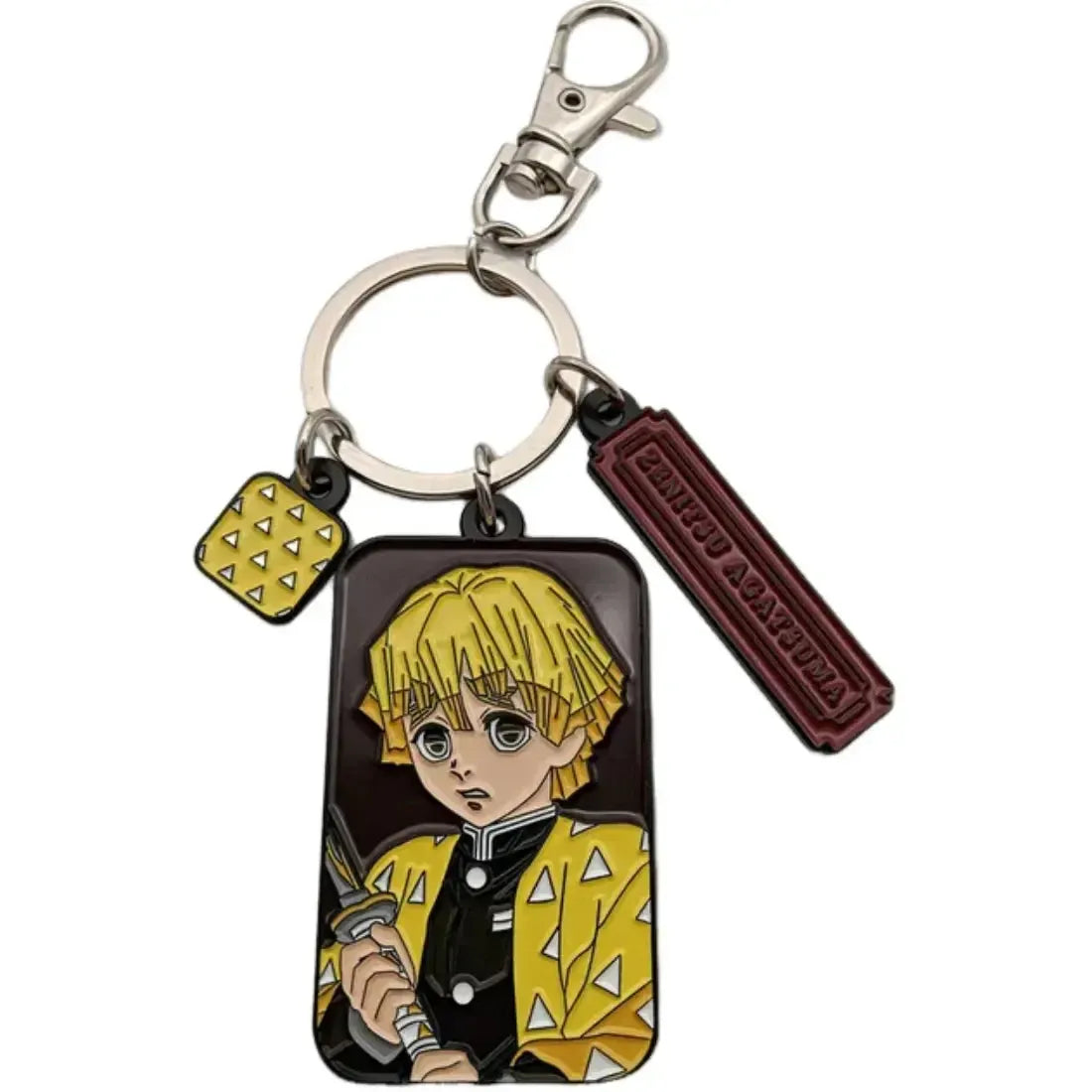Demon Slayer - Zenitsu Agatsuma Keychain with Charms - GEE — Poggers